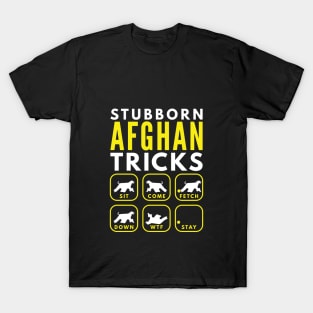 Stubborn Afghan Tricks - Dog Training T-Shirt